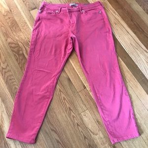 Pink jeans